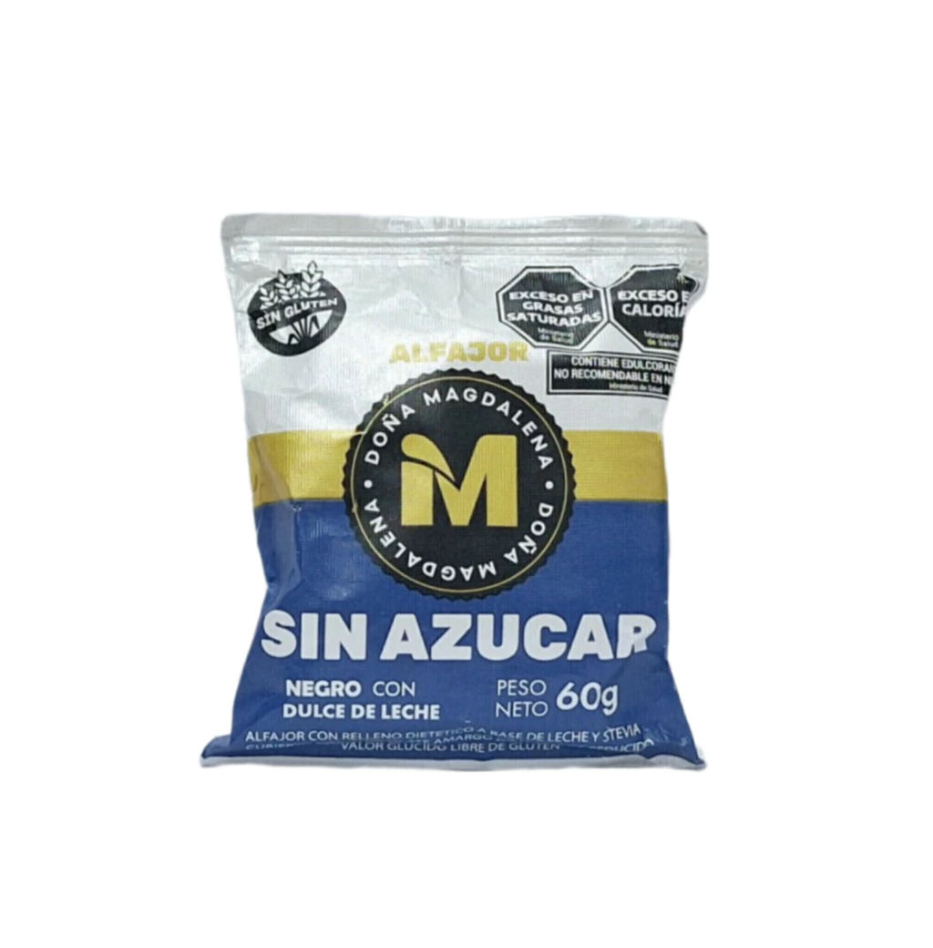 ALFAJOR "DOÑA MAGDALENA" SIN AZUCAR AGREGADA