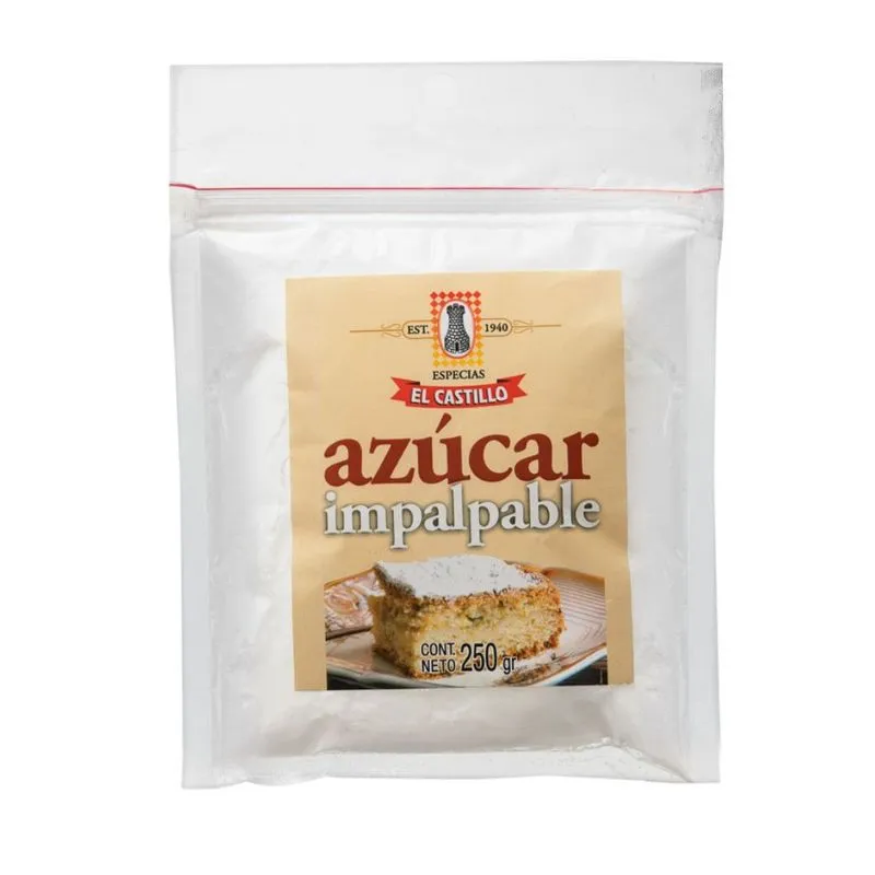 AZUCAR IMPALPABLE "EL CASTILLO" X 250 GR
