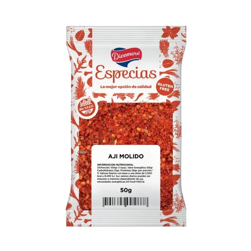 AJI MOLIDO "DICOMERE" X 50 GR