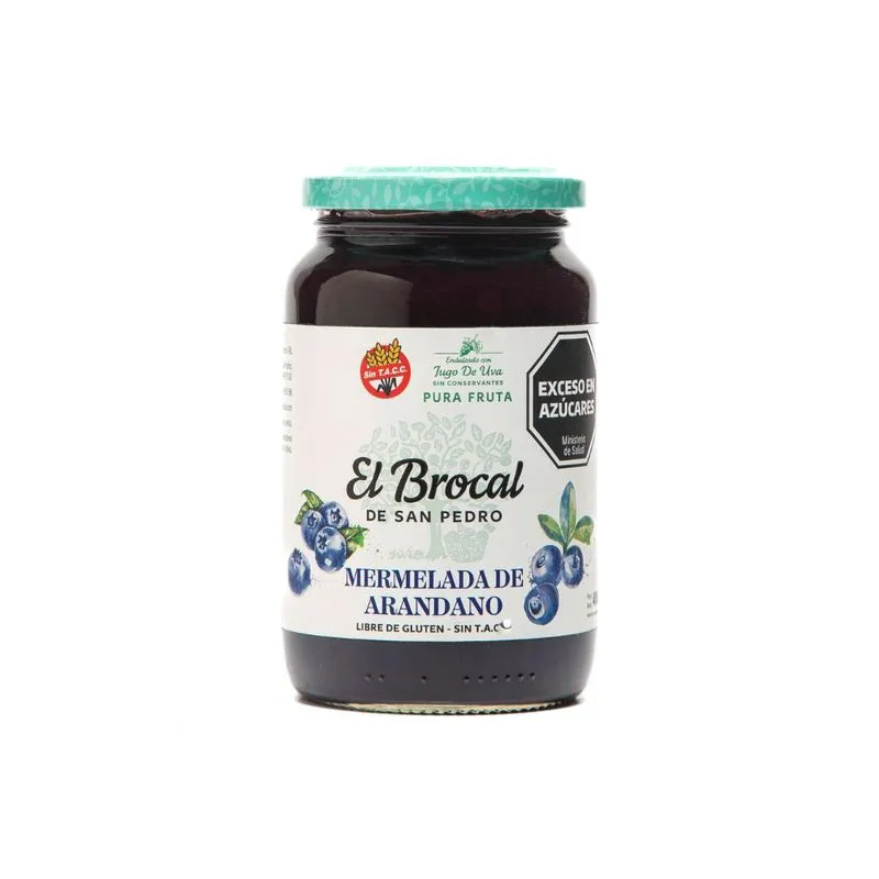 MERMELADA DE ARANDANOS LIGHT "EL BROCAL" X 400G