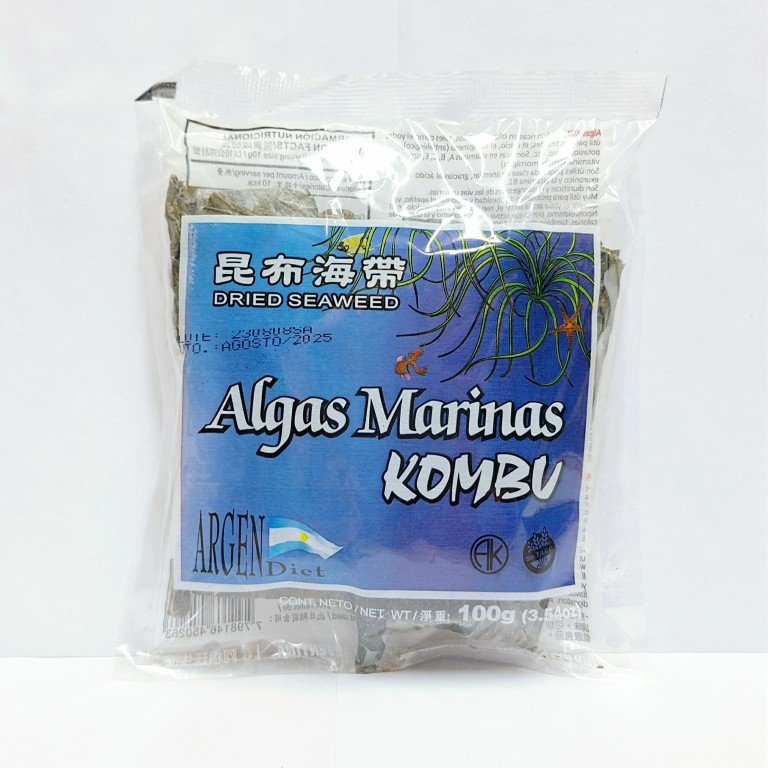 ALGAS MARINAS KOMBU "ARGENDIET" X 100 GR