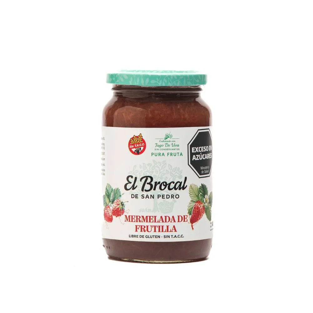 MERMELADA DE FRUTILLA LIGHT "EL BROCAL" X 400G