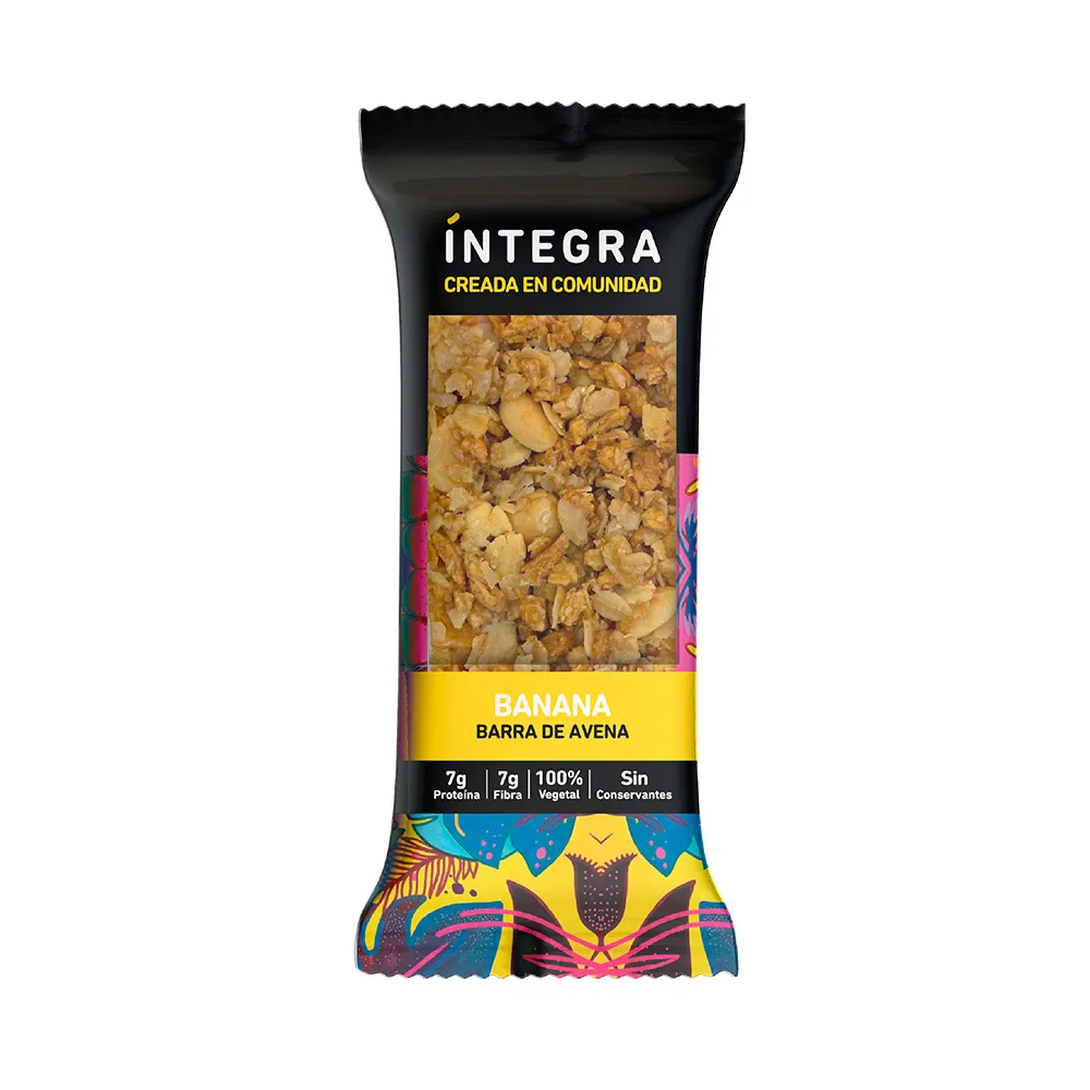 BARRA DE AVENA "INTEGRA" SABOR BANANA