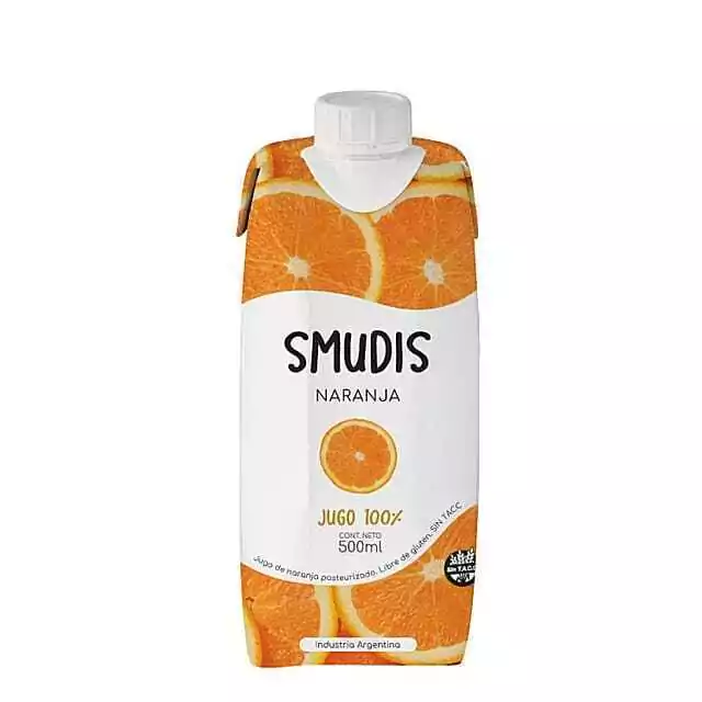 JUGO DE NARANJA "SMUDIS" X 500CC