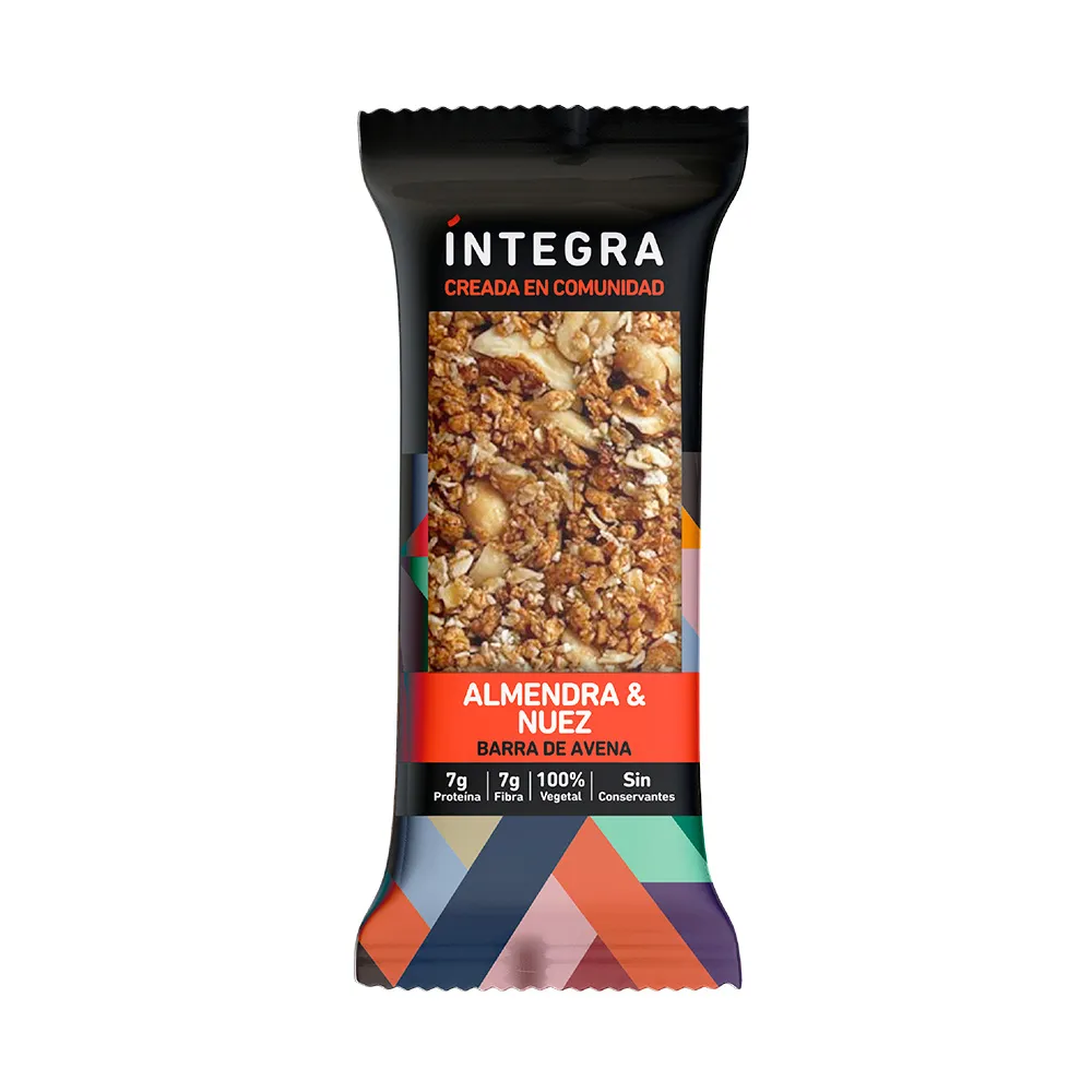 BARRAS DE AVENA "INTEGRA" ALMENDRA Y NUEZ