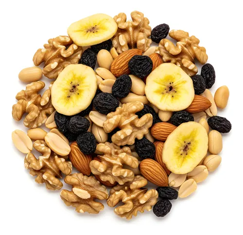 MIX ENERGIA "HUDAMAR" NUEZ-CHIPS BANANA-PASAS-MANI SIN SAL