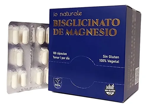 BISGLICINATO DE MAGNESIO "IO NATURALE" X 10 CAPSULAS
