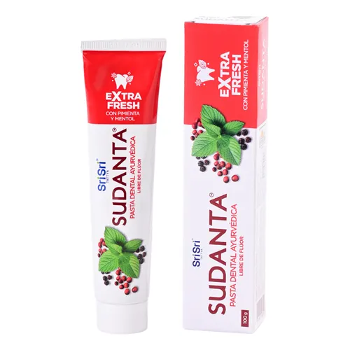PASTA DENTAL "SUDANTA" AYURVEDICA EXTRA FRESH X 200GR