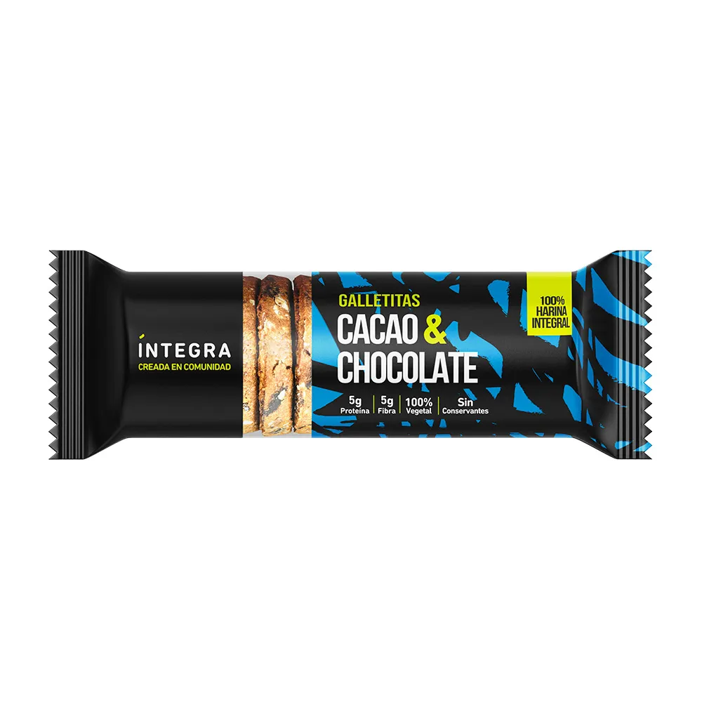 GALLETITAS "INTEGRA" CACAO Y CHOCOLATE