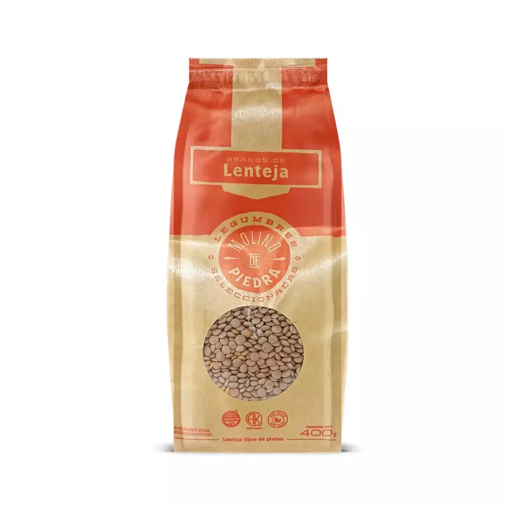 GRANO DE LENTEJA "MOLINO DE PIEDRA" X 400GR