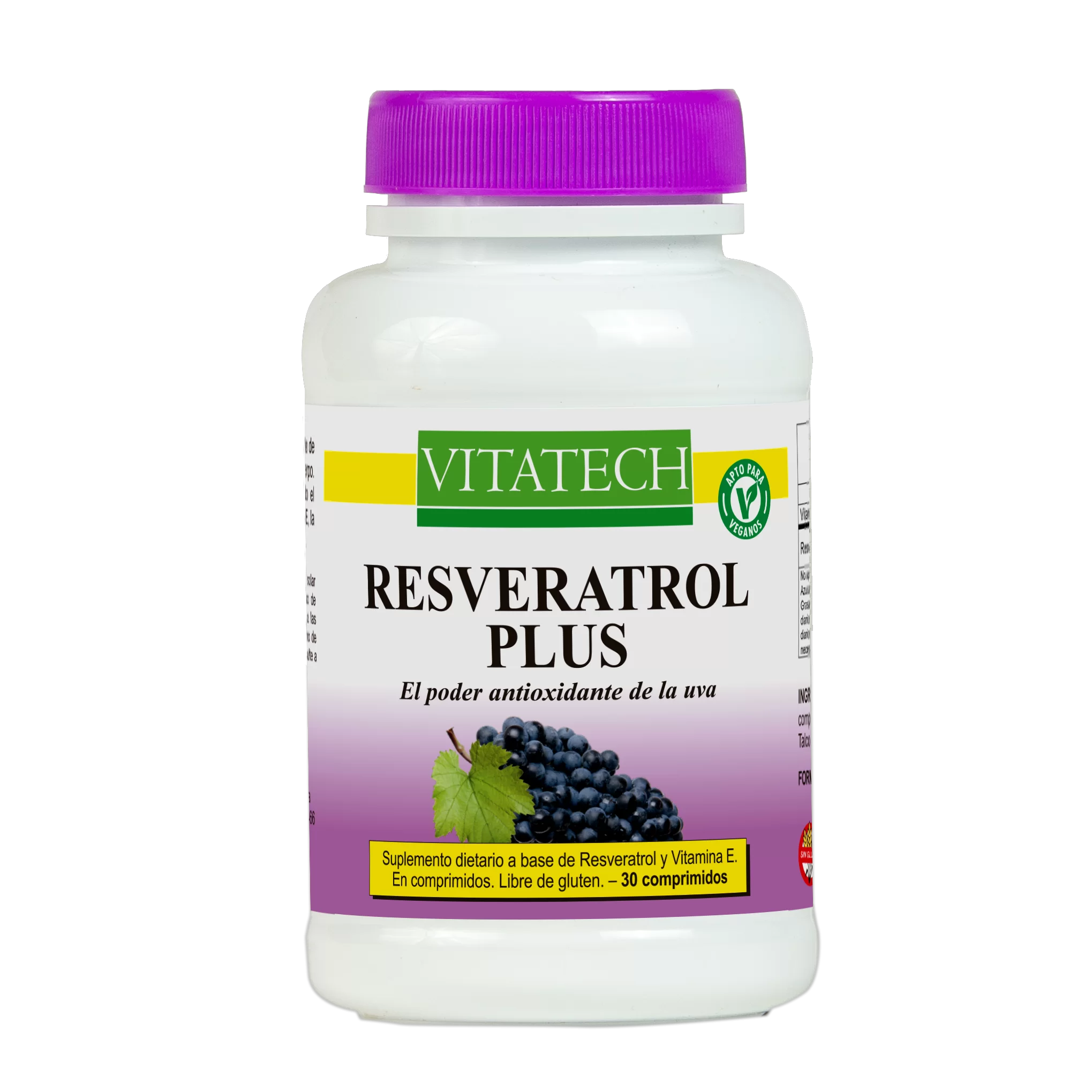 RESVERATROL "VITATECH" PLUS X 30 UND