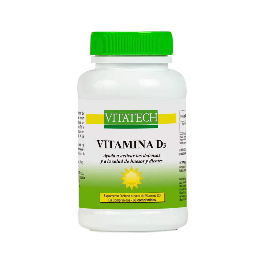 VITAMINA D3 "VITATECH" X 30 CAPSULAS