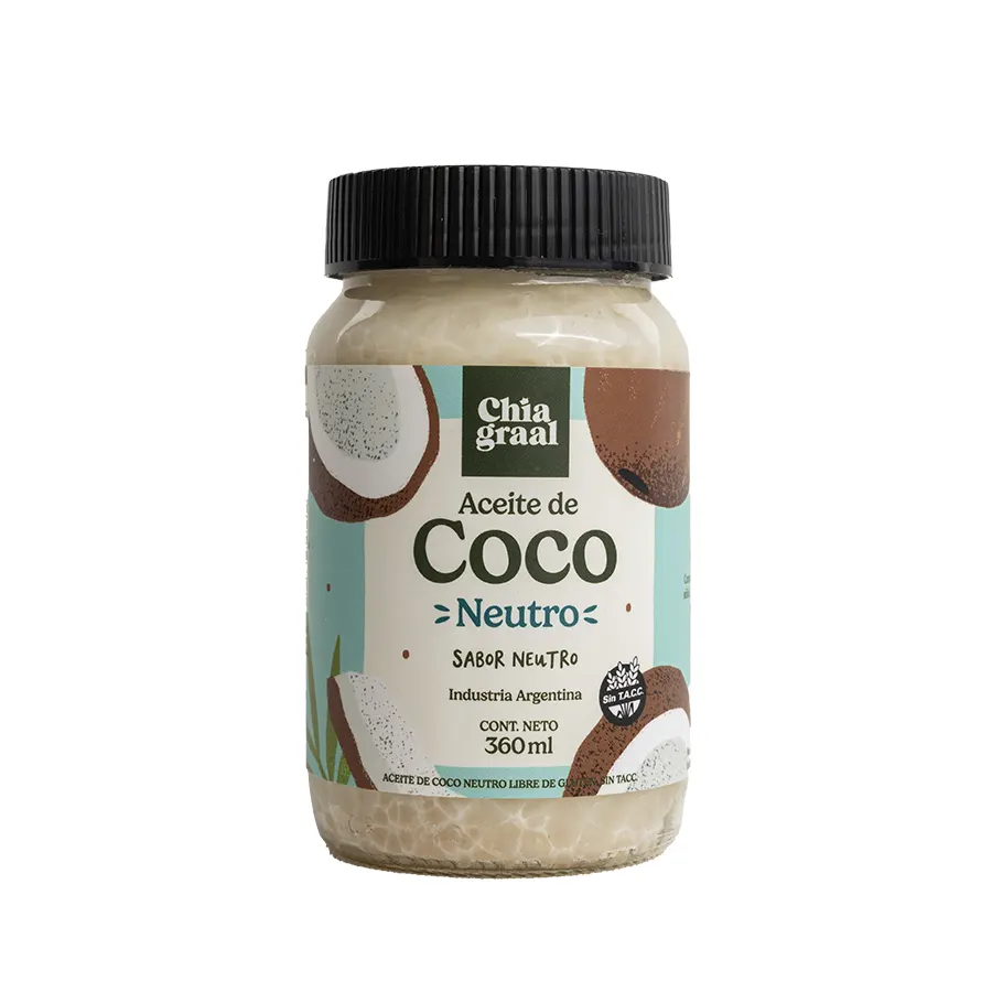 ACEITE DE COCO NEUTRO "CHIA GRAAL" X 360 ML