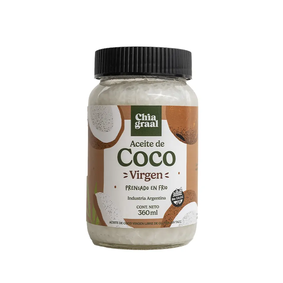 ACEITE DE COCO VIRGEN "CHIA GRAAL" X 360ML