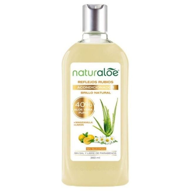 ACONDICIONADOR "NATURALOE" REFLEJOS RUBIOS X 360 ML