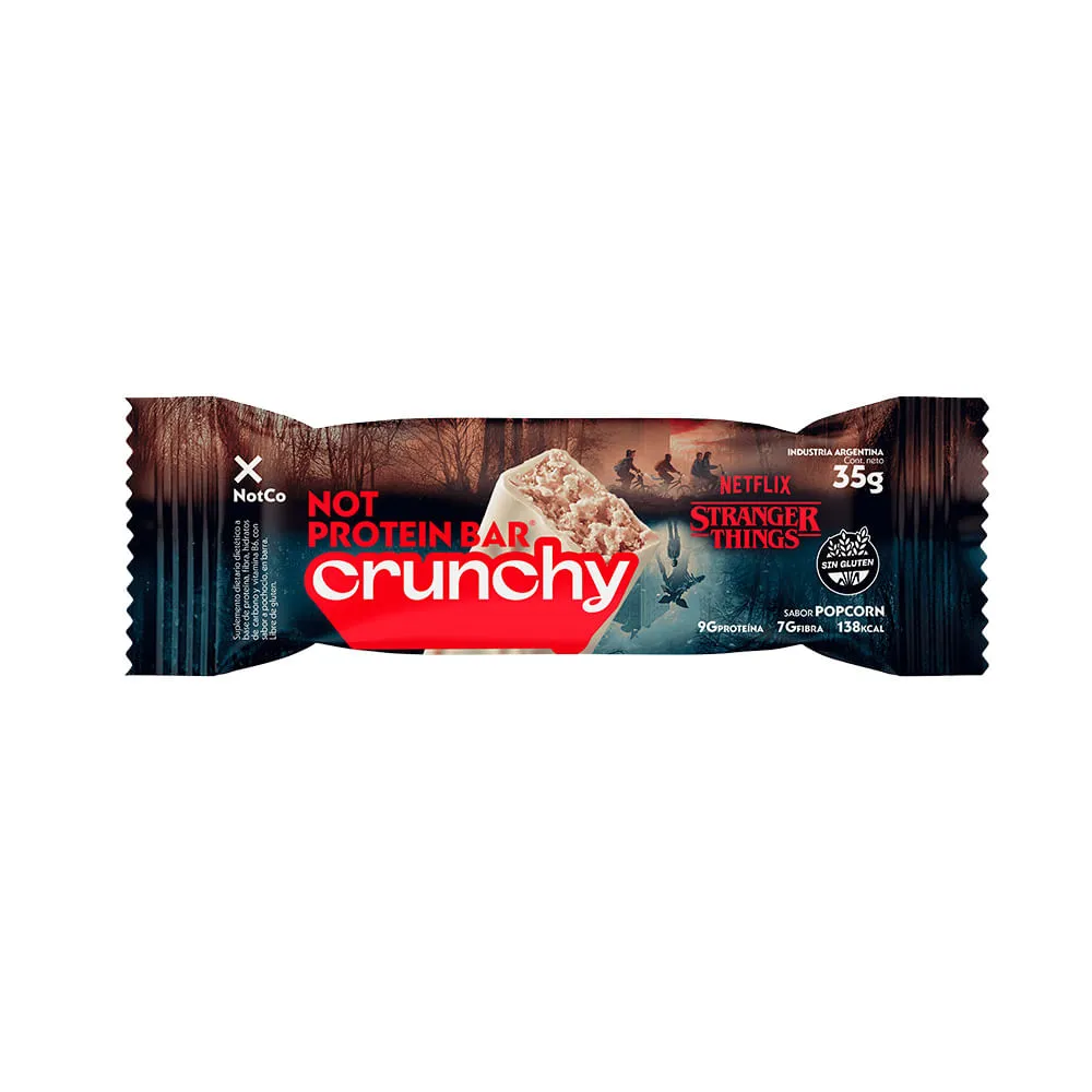 BARRA PROTEICA "NOT CO" CRUNCHY X 45 GR