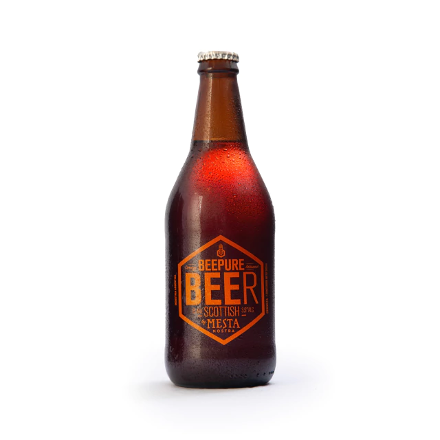 CERVEZA ARTESANAL «BEEPURE» SCOTTISH X 500ML