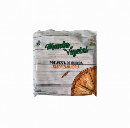 PREPIZZA "MUNDO VEGETAL" DE ZANAHORIAS X 2U