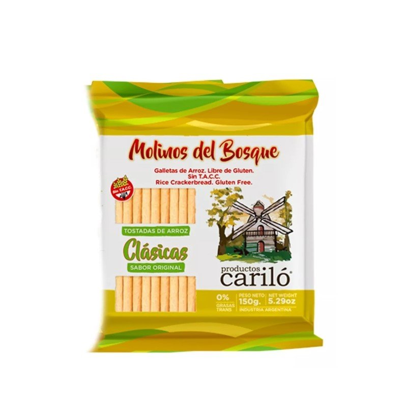 TOSTADAS "CARILO" SABOR ORIGINAL X 150 GR