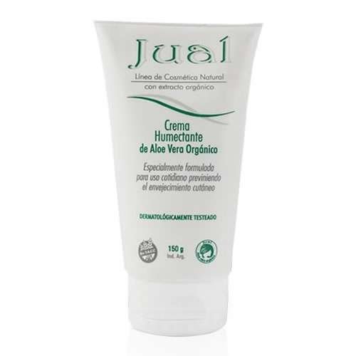 CREMA HUMECTANTE DE ALOE VERA "JUAL" ORGANICA X 150 GR