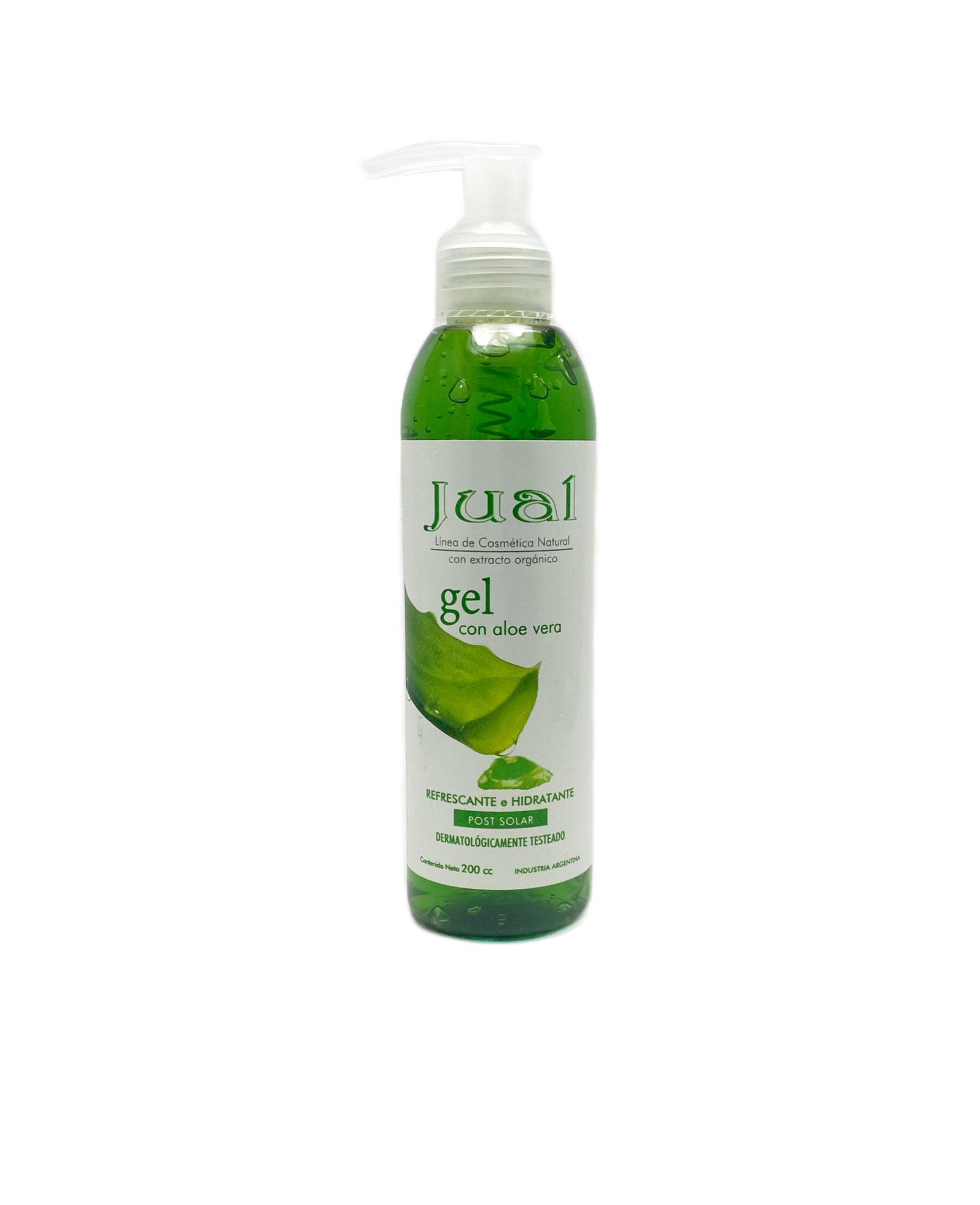 GEL POST SOLAR "JUAL" CON ALOE VERA X 200 ML
