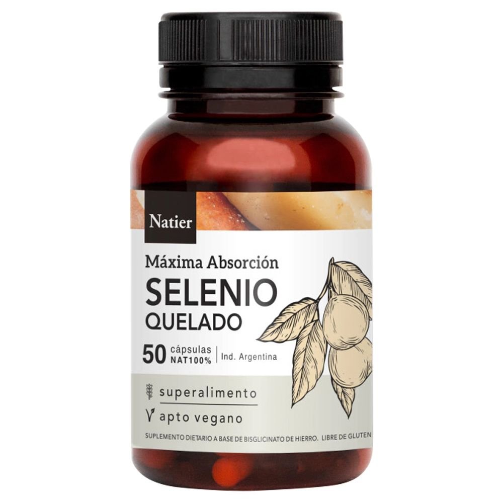 SELENIO QUELADO "NATIER" X 50