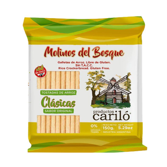 TOSTADAS "CARILO" SABOR ORIGINAL X 150 GR