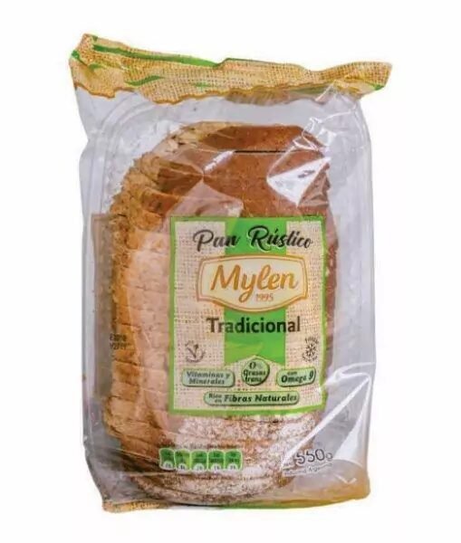 PAN RUSTICO "MYLEN" TRADICIONAL X 550 ,GR