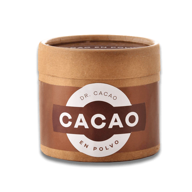 CACAO EN POLVO "DR CACAO" SIN AZUCAR AGREGADA X 130GR