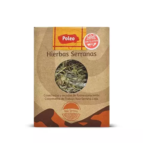 HIERBAS SERRANAS "RAIZ SERRANA" POLEO X 100 GR