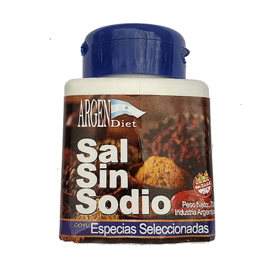 SAL SIN SODIO "ARGENDIET" ESPECIAS SELECCIONADAS X 70 G