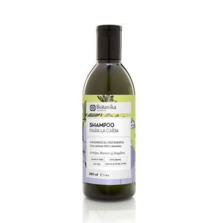 SHAMPOO ¨BOTANIKA¨ PARA LA CAIDA . ORTIGA, ROMERO Y JENGIBRE. 350 ML