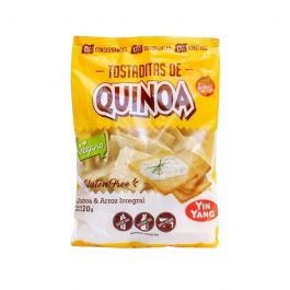 TOSTADITAS DE QUINOA Y ARROZ INTEGRAL "YIN YANG" X 120G