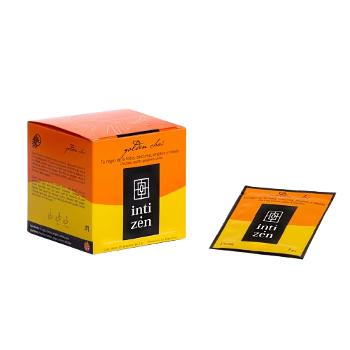 TE "INTI ZEN" GOLDEN CHAI CURCUMA X 15