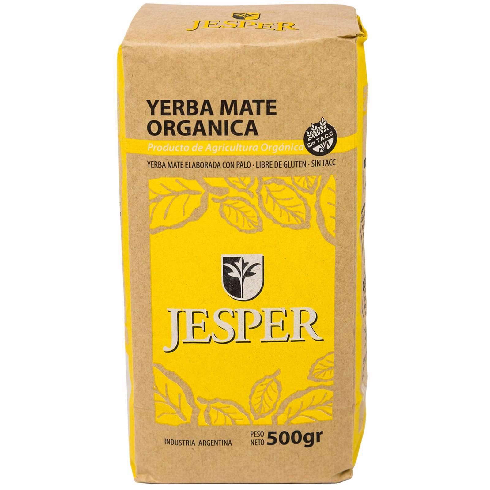 YERBA MATE "JESPER" ORGANICA X 500 GR