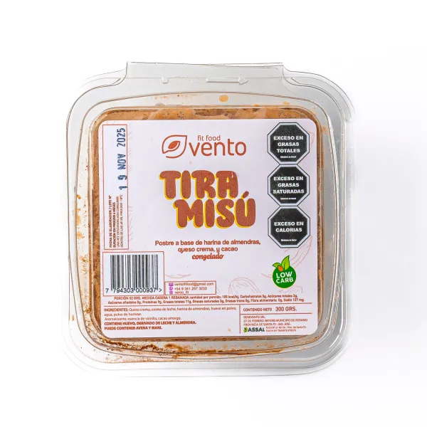 TIRAMISU KETO "VENTO" X 300GR