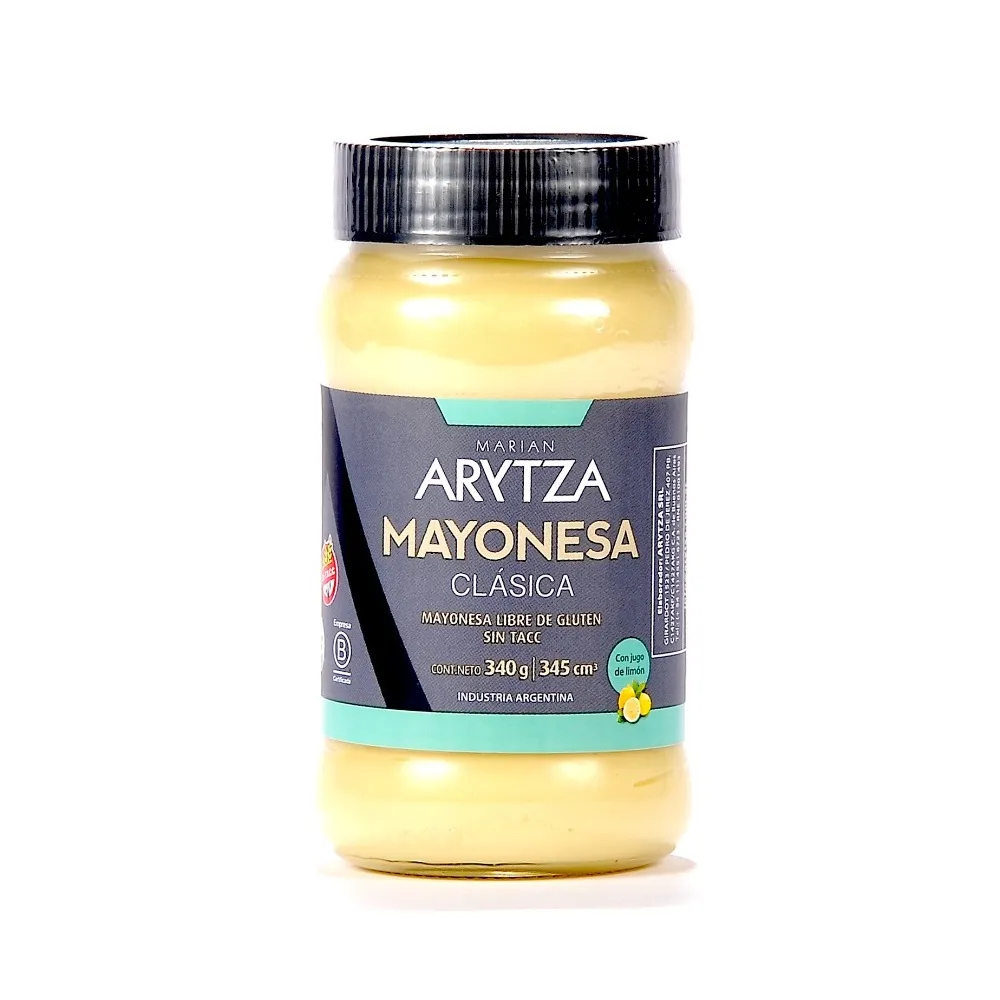 MAYONESA "ARYTZA" CLASICA X 340 GR