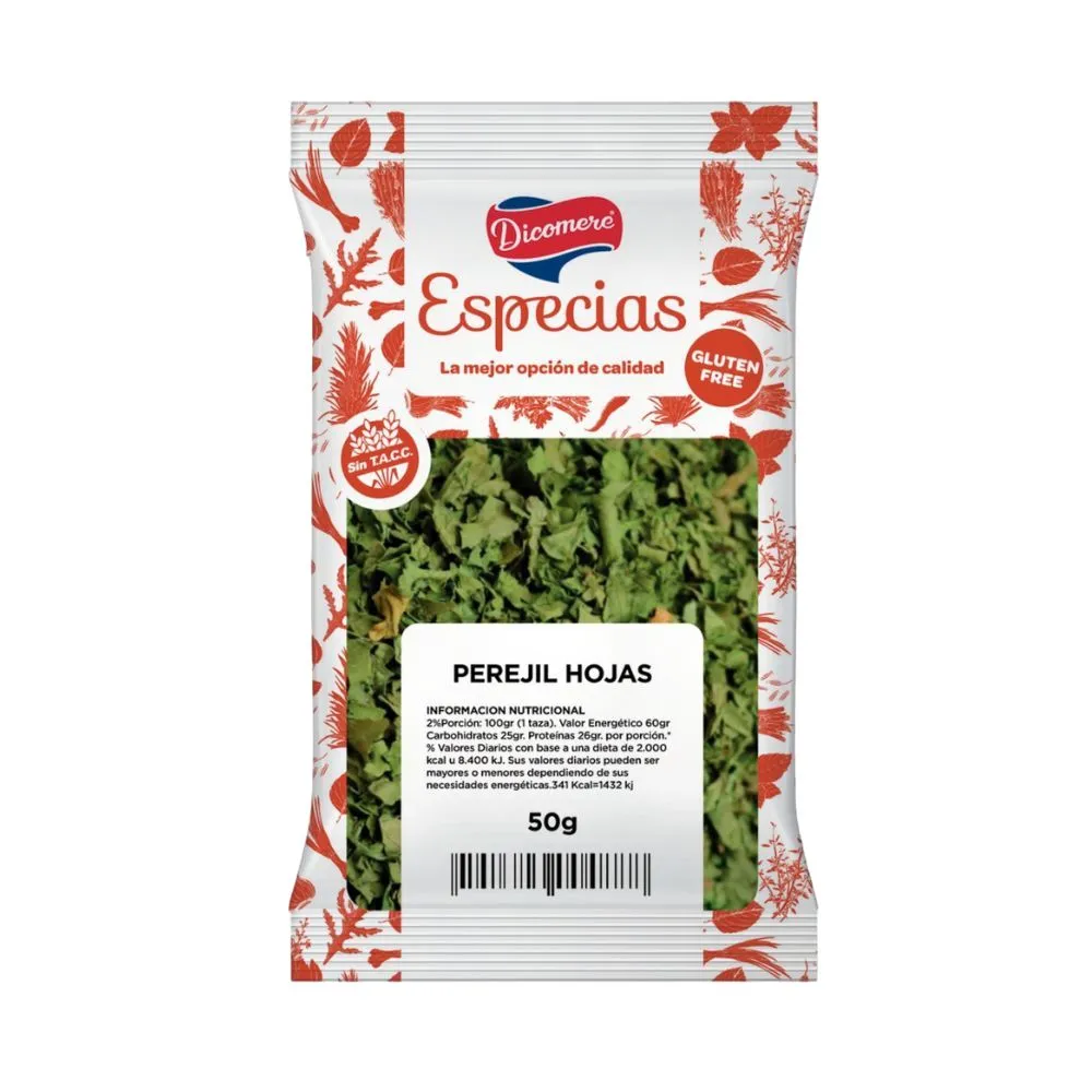 PEREJIL "DICOMERE" LIBRE DE GLUTEN X 50 GR