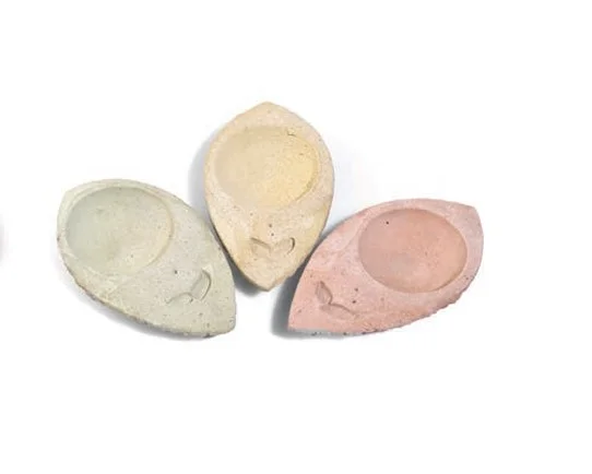 SAHUMADOR "SAGRADA MADRE" DE CEMENTO HOJA