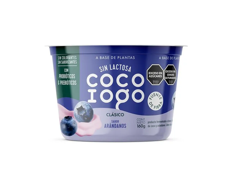 YOGURT VEGANO SABOR ARANDANOS "COCO IOGO" X 160GR