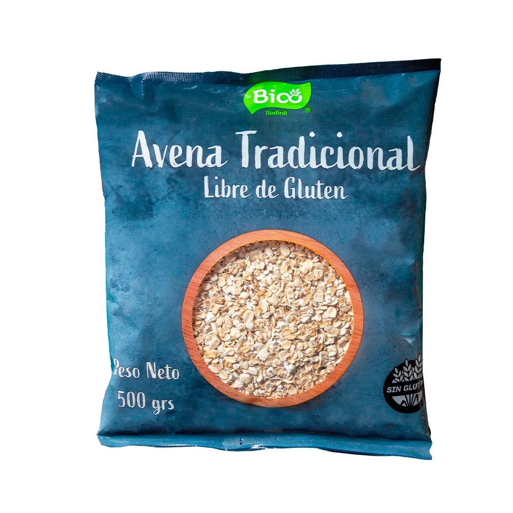 AVENA TRADICIONAL "BINFINIT" SIN TACC X 500 GR