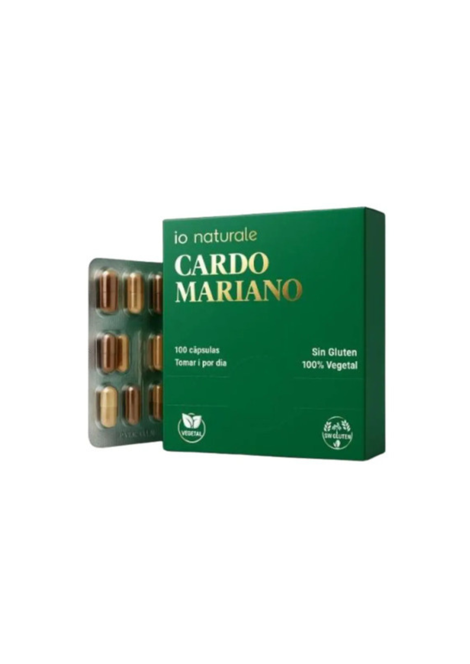 BLISTER CARDOMARIANO "IO NATURALE" X 10 CAPSULAS
