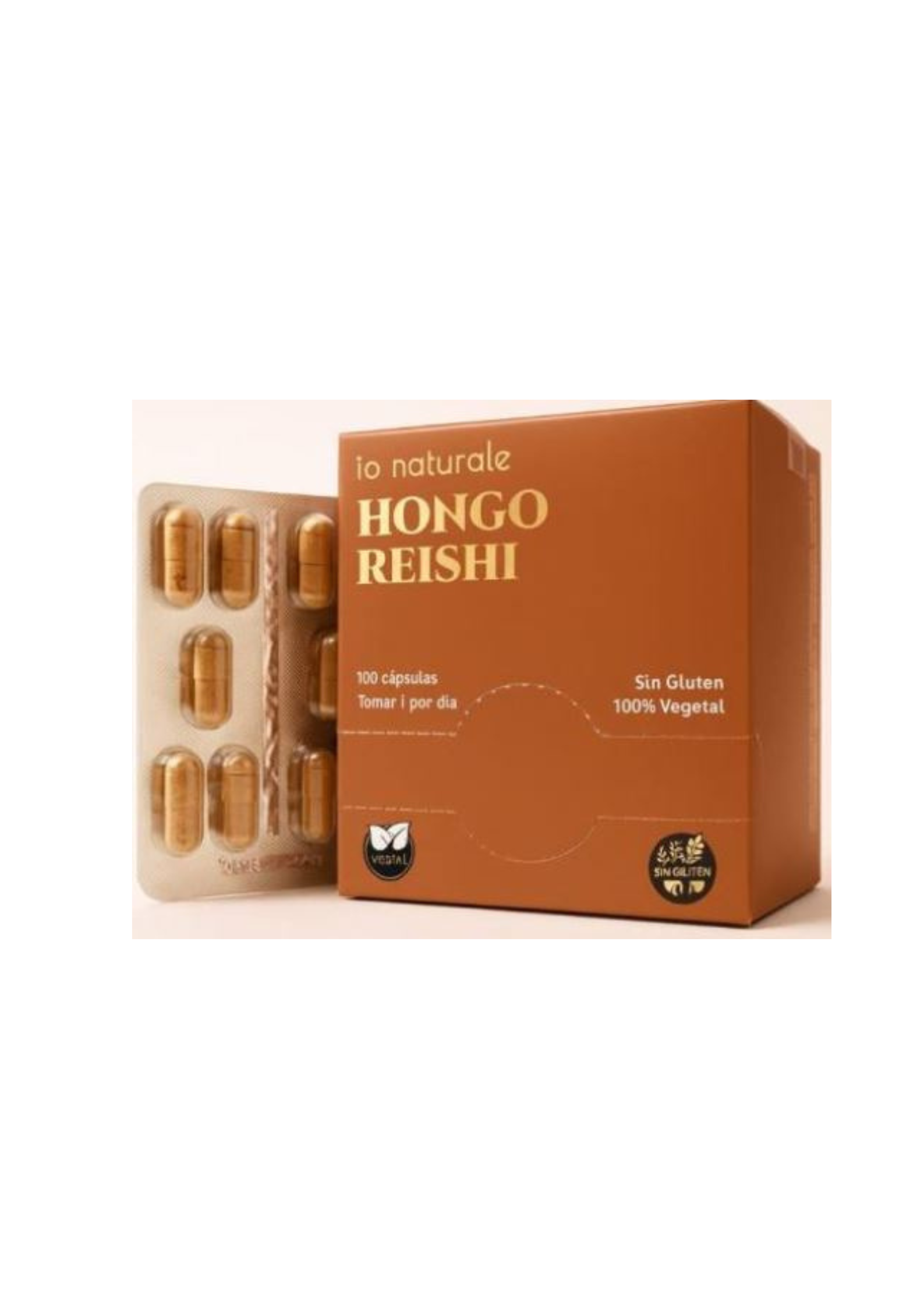 BLISTER REISHI "IO NATURALE" X 10 CAPSULAS