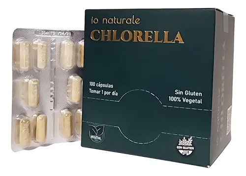 BLISTER CHLORELLA Y B6 "IO NATURALE" X 10 CAPSULAS