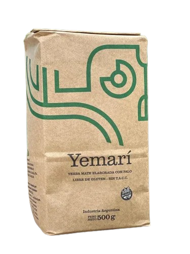 YERBA "YEMARI" KRAFT QUALITY SIN TACC X 500 GR