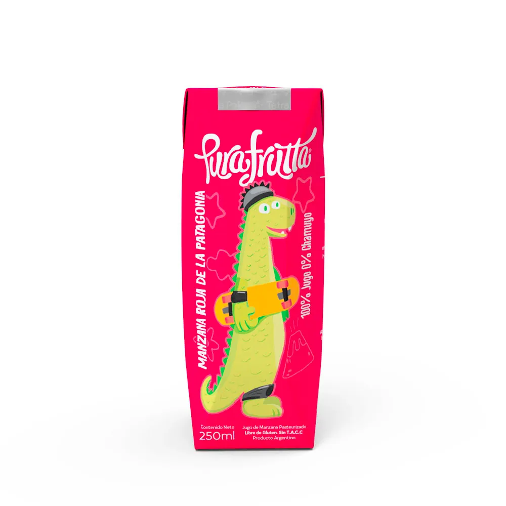 JUGO "PURA FRUTTA" MANZANA DE LA PATAGONIA X 250ML