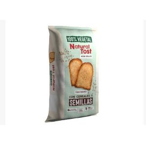 TOSTADAS CON SEMILLAS "NATURAL TOST" X 200 GR
