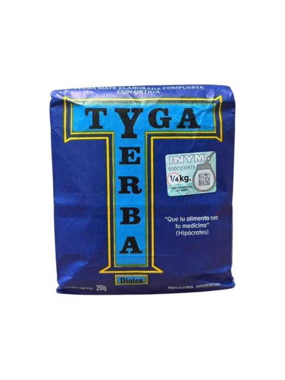 YERBA "TYGA" COMPUESTA CON ORTIGA x 250 GR