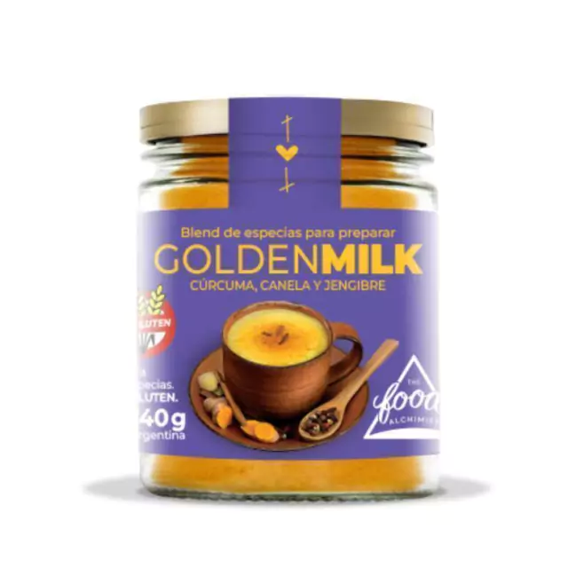 GOLDEN MILK "THE FOOD ALCHIMIST" BLEND DE ESPECIAS X 40 GR