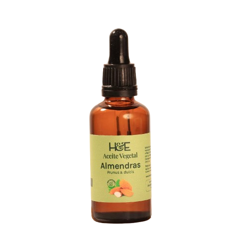ACEITE VEGETAL "HIERBAS Y ESENCIAS" ALMENDRA 100% NATURAL X 30CC